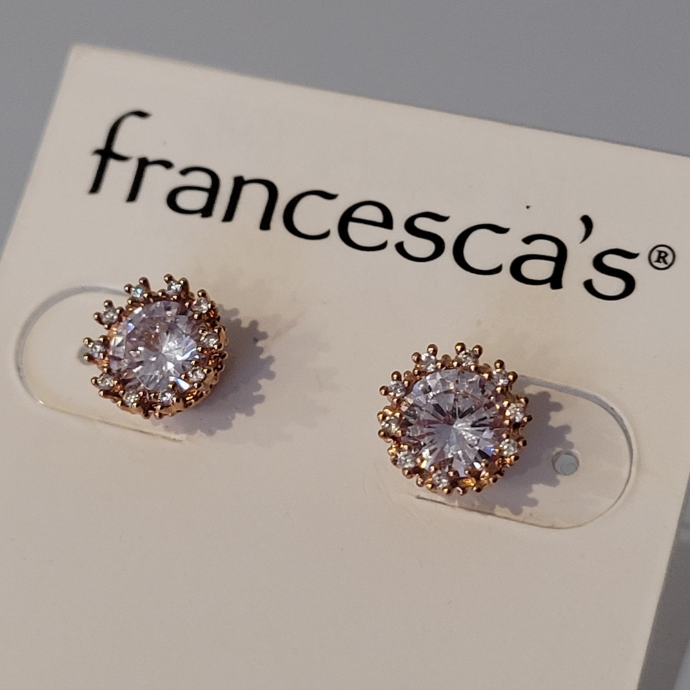Nwt Francesca's stud earrings
